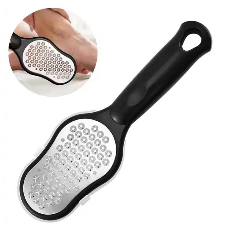 Foot File Callus Remover,Foot Care Pedicure Metal Surface Tool to Remove Hard Skin,Foot File Exfoliation to Remove Dead Skin,and Calluses,Pedicure Tools (white) - Image 3